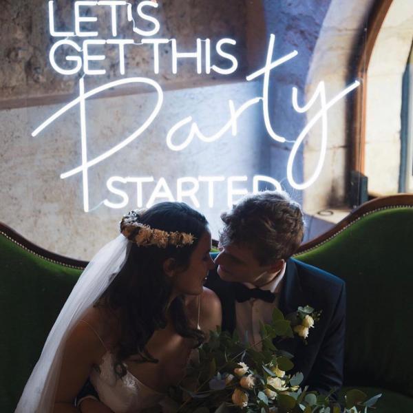 Let’s Get This Party Started Neon Sign