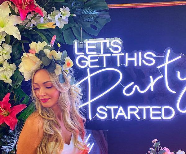 Let’s Get This Party Started Neon Sign