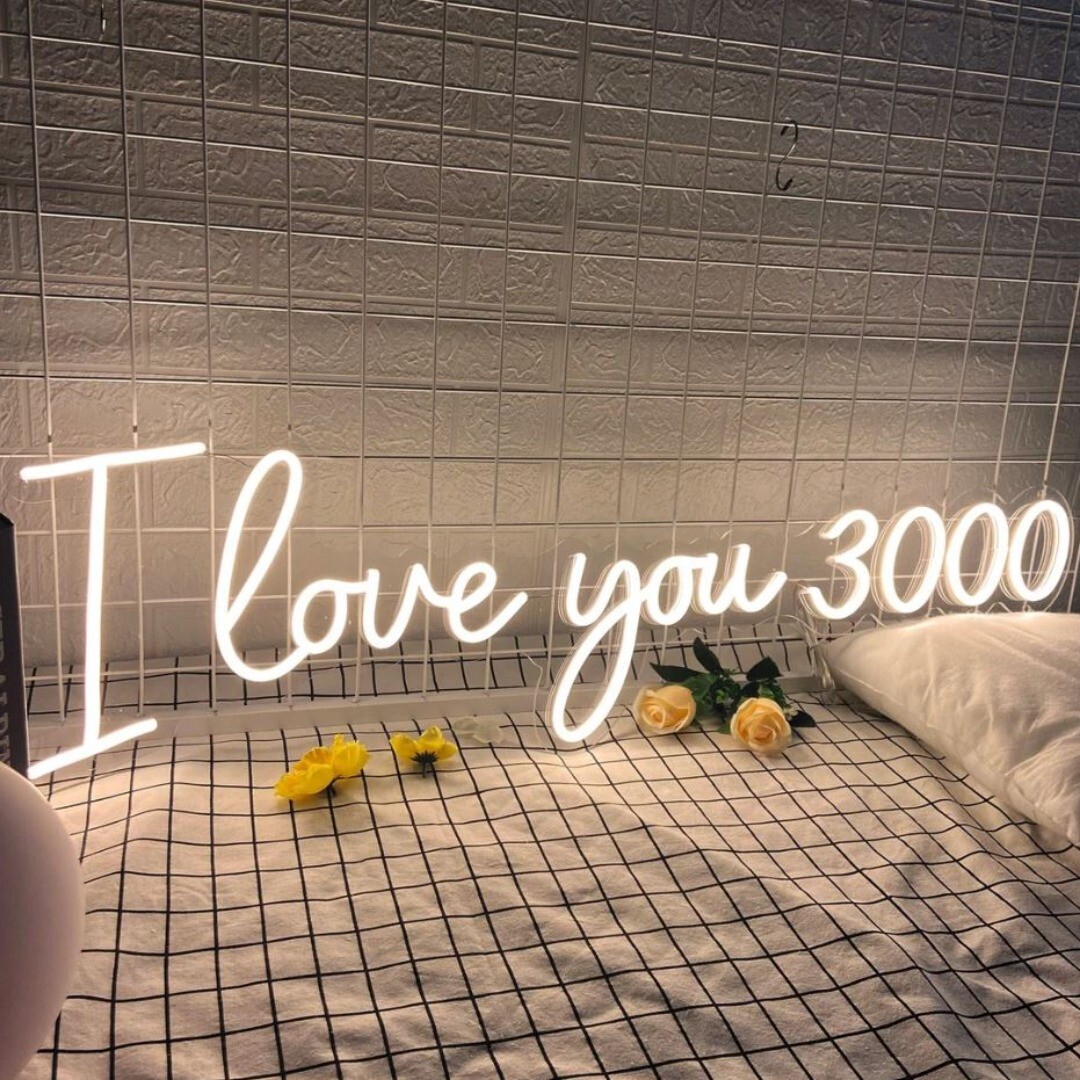I Love You 3000 Neon Sign